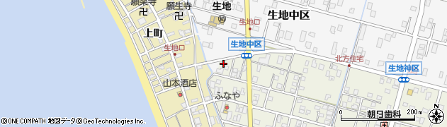 富山県黒部市生地神区294周辺の地図