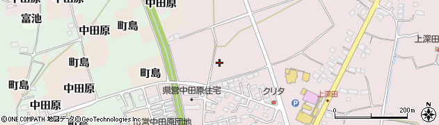 栃木県大田原市中田原2109周辺の地図