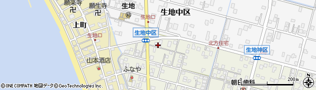 富山県黒部市生地神区369周辺の地図
