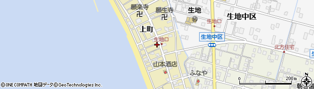 富山県黒部市生地211周辺の地図