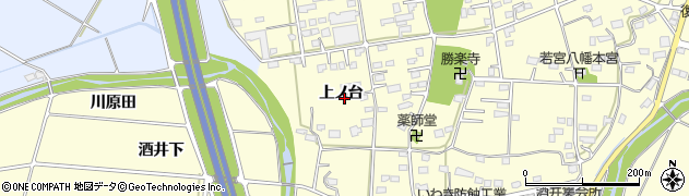 福島県いわき市勿来町酒井（上ノ台）周辺の地図