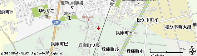 石川県羽咋市兵庫町（ヲ）周辺の地図