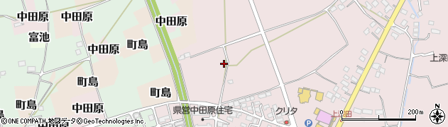 栃木県大田原市中田原2206周辺の地図