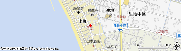富山県黒部市生地241周辺の地図