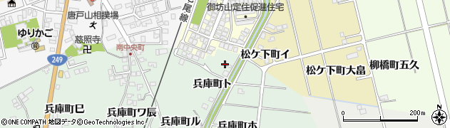 石川県羽咋市兵庫町（ト）周辺の地図