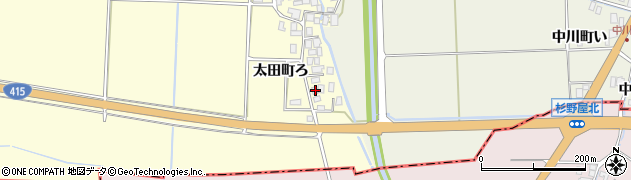 石川県羽咋市太田町い5周辺の地図