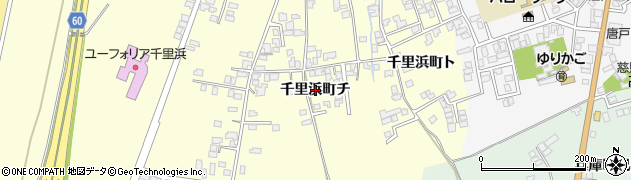 石川県羽咋市千里浜町（チ）周辺の地図