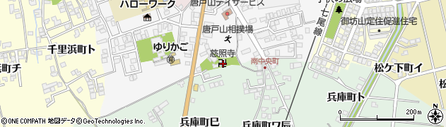 慈照寺周辺の地図