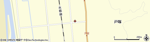 福島県東白川郡矢祭町戸塚石田周辺の地図