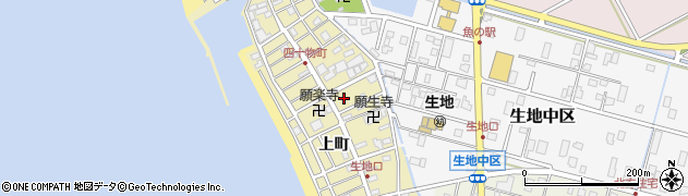 富山県黒部市生地285周辺の地図
