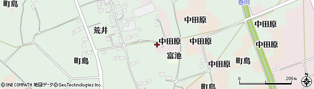 栃木県大田原市中田原2321周辺の地図