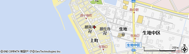 富山県黒部市生地286周辺の地図