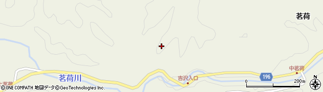 福島県矢祭町（東白川郡）茗荷（大沢）周辺の地図