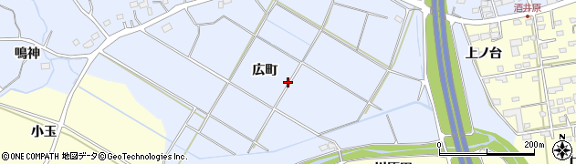 福島県いわき市勿来町白米（広町）周辺の地図