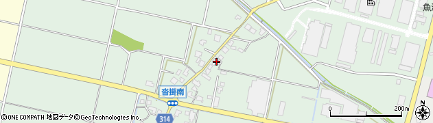 富山県黒部市沓掛4周辺の地図