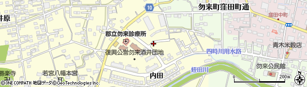 福島県いわき市勿来町酒井（青柳）周辺の地図