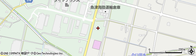 富山県黒部市沓掛5319周辺の地図