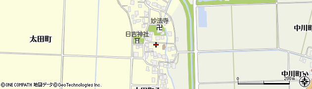 石川県羽咋市太田町（い）周辺の地図