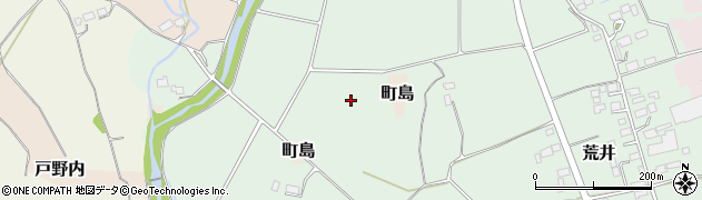 栃木県大田原市荒井429周辺の地図