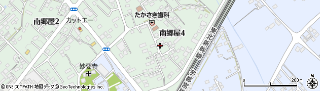 栃木県那須塩原市南郷屋4丁目周辺の地図
