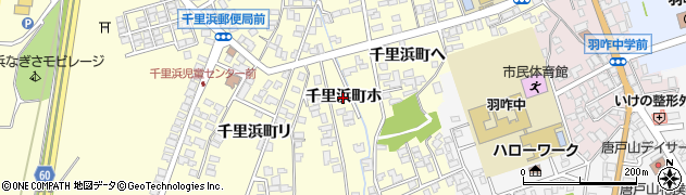 石川県羽咋市千里浜町（ホ）周辺の地図