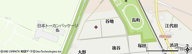 福島県いわき市勿来町四沢（三角田）周辺の地図