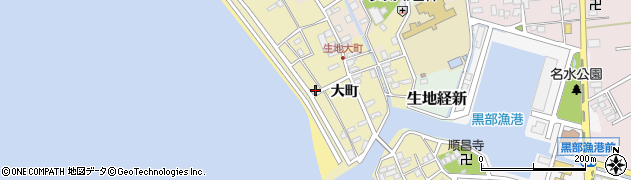 富山県黒部市生地1131周辺の地図