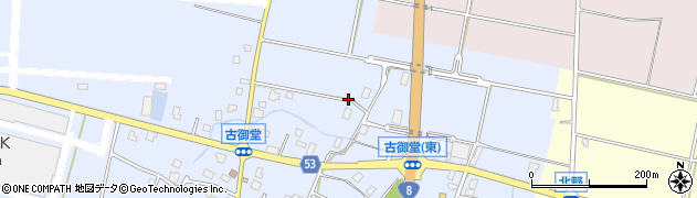 富山県黒部市古御堂周辺の地図