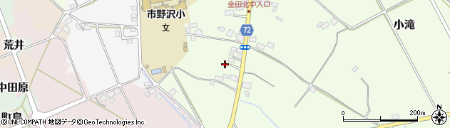栃木県大田原市小滝1115周辺の地図