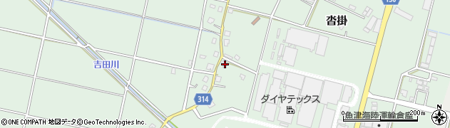 富山県黒部市沓掛2670周辺の地図