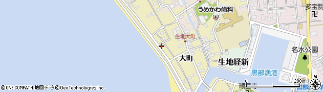 富山県黒部市生地1123周辺の地図