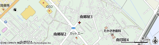 栃木県那須塩原市南郷屋周辺の地図