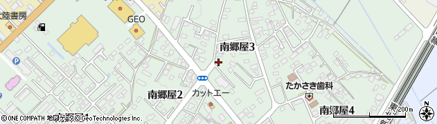 栃木県那須塩原市南郷屋周辺の地図