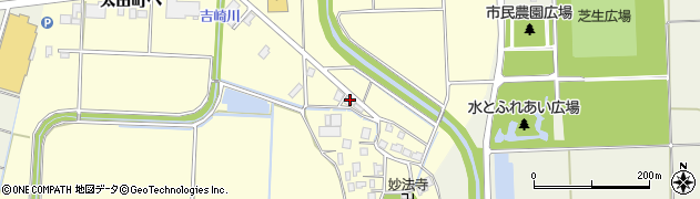 石川県羽咋市太田町い65周辺の地図