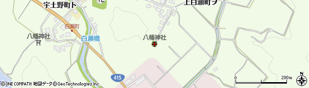 石川県羽咋市上白瀬町コ40周辺の地図