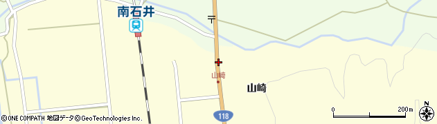 国道１１８号線周辺の地図