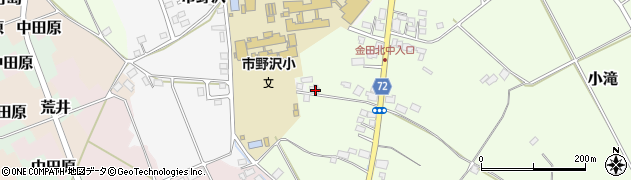 栃木県大田原市小滝1113周辺の地図