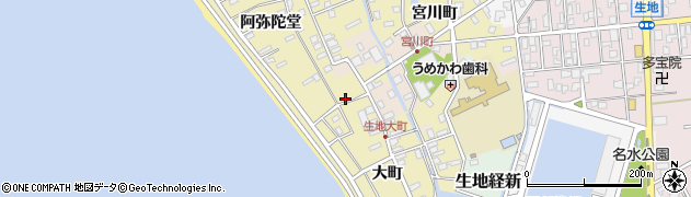 富山県黒部市生地宮川町737周辺の地図