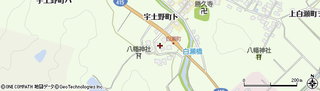 石川県羽咋市宇土野町（ト）周辺の地図