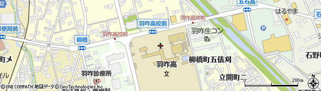 石川県羽咋市柳橋町周辺の地図