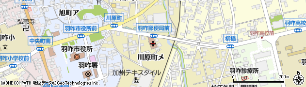 羽咋郵便局 ＡＴＭ周辺の地図