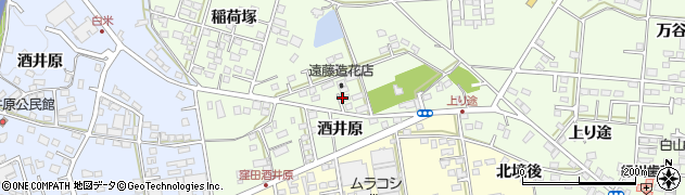 福島県いわき市勿来町窪田（酒井原）周辺の地図