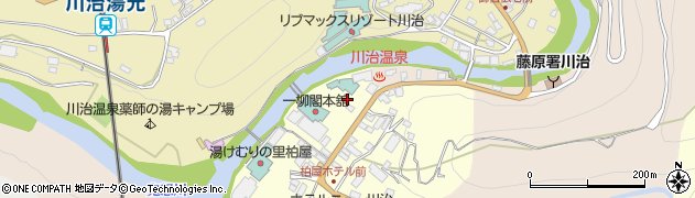 栃木県日光市川治温泉高原42周辺の地図