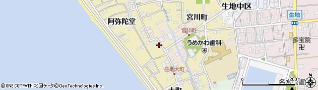 富山県黒部市生地723周辺の地図
