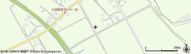 栃木県大田原市小滝周辺の地図