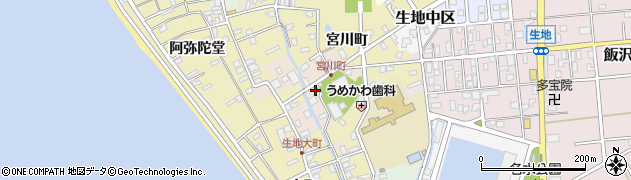 板倉旗染店周辺の地図