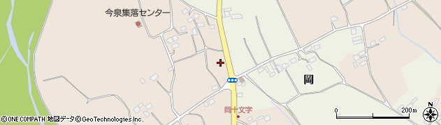 栃木県大田原市今泉79周辺の地図