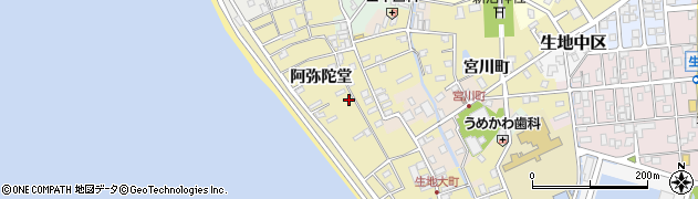 富山県黒部市生地903周辺の地図