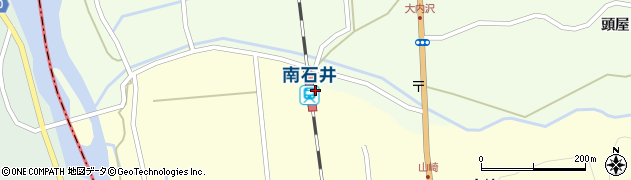 南石井駅周辺の地図