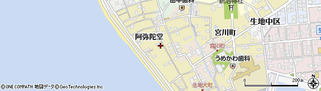 富山県黒部市生地921周辺の地図